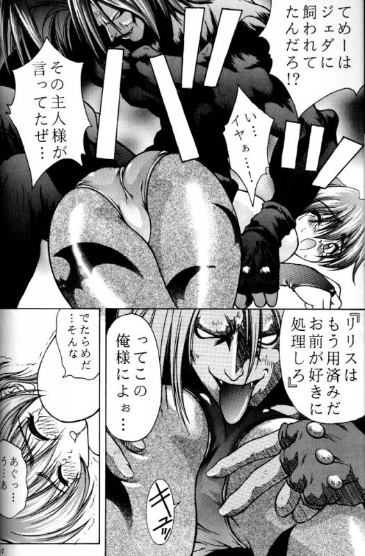 (C52) [RIROLAND (Kuuya, Satomi Hiroyuki)] Kiba to Tsubasa (Darkstalkers)_10