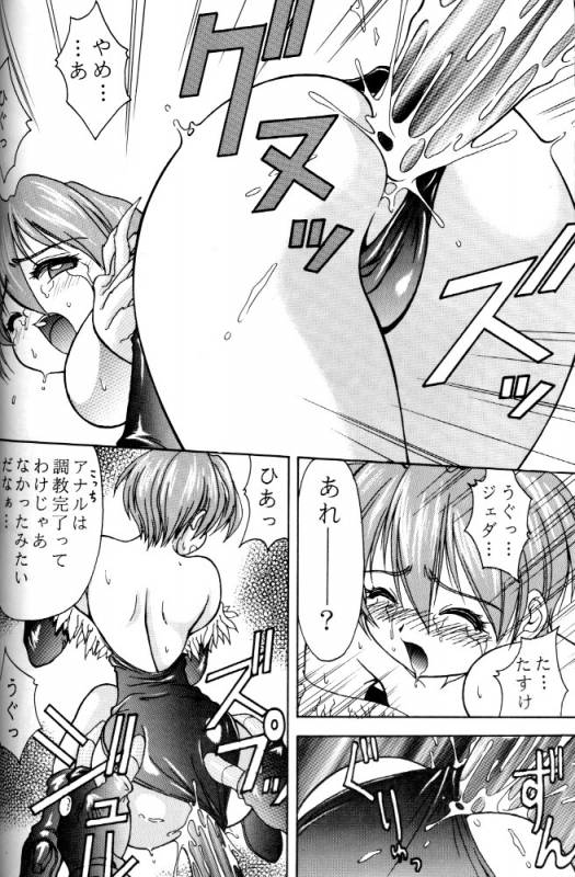 (C52) [RIROLAND (Kuuya, Satomi Hiroyuki)] Kiba to Tsubasa (Darkstalkers)_17