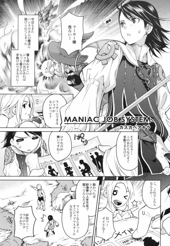 (C72) [EGOISM (Kasukabe Akira, Torigoshi Yayoi)] MANIAC JOB SYSTEM (Final Fantasy XII)_03