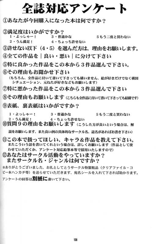 (CR31) [Tsurikichi Doumei (Various)] Nan Demo-R Ken (Various)_126