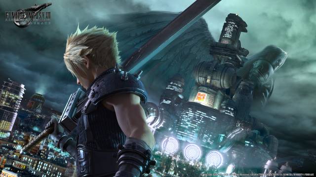 cloud strife+sephiroth