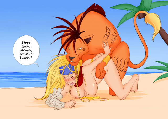 red xiii+rikku